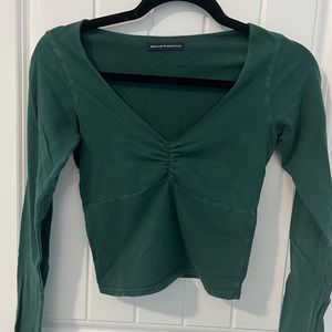 Green brandy Melville long sleeve